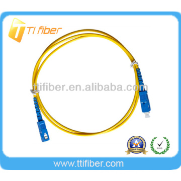 High quality SC UPC SM Fiber Optic Patch Cord